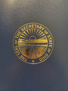 Ohio Seal Secretary of State